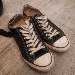 Blk CONVERSE Sz 9