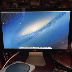 Apple thunderbolt 27in display 2011 and Mac mini 2012 500Gb hard drive 