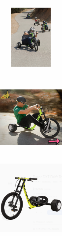 NEW Drift Trike Tricycle Drifting Ride Bike Children Riding Rear Wheel Steel Downhill Racing Circuits Road Track Competition Moto Scooter*↓READ↓*