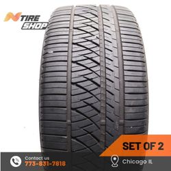Set of 2 Used  8.5/32    255/35R20  97W  Falken  Ziex ZE960 A/S