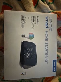 Lenovo smart clock new