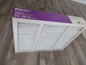 Electrostatic High Performance Air filter 20x25x4, brand new