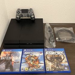 PS4 500gb Video Game Bundle 