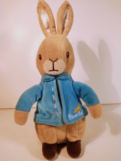 THE WORLD OF BEATRIX POTTER Plush Peter Rabbit  9”