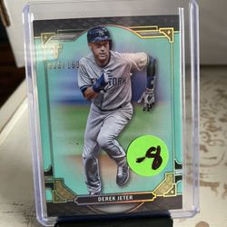 2022 Topps Triple Threads Derek Jeter /150
