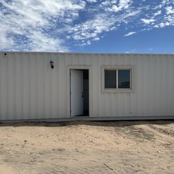 Modern 40-Foot Container Conversion – Ready for Living or Office Use