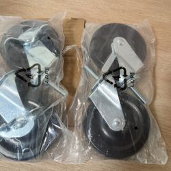 4” Hard Rubber Wheels