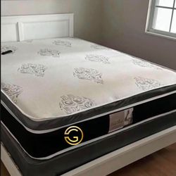 NEW Mattress Queen Size Pillowtop With Box Spring // NOT BEDFRAME INCLUDED