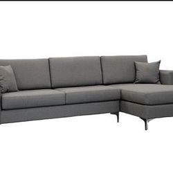 Rockford Tan Sectional Couch (Color: Armani Java)
