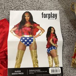 Foreplay Super Seductress Costume Size S/M