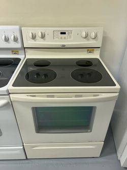 Whirlpool glasstop stove 90 days warranty ✅