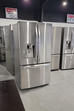 LG 3 Door Stainless Steel Refrigerator Fridge
