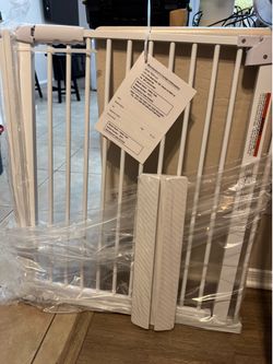 Extended baby gate