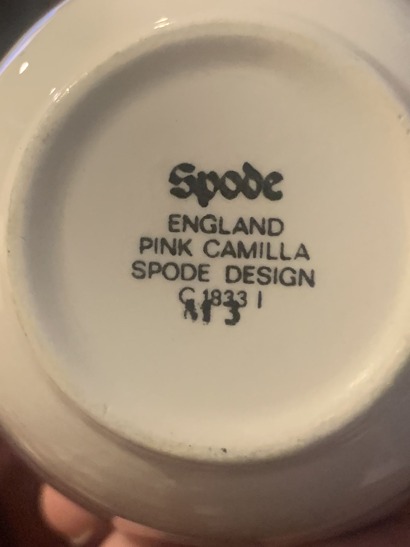 Fine china - Spode Camilla Red/Pink