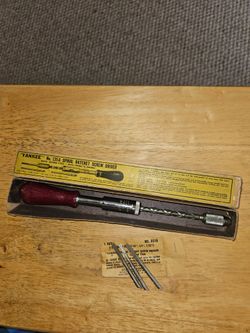 Vintage Stanley "Yankee" 135A Spiral Ratchet Screw Driver Set