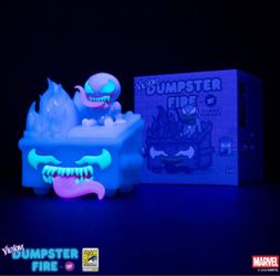 100% Soft Venom Dumpster Fire SDCC 2026