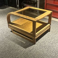 Oak Wood Coffee Table 