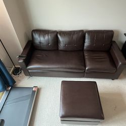 Sofa With Ottoman