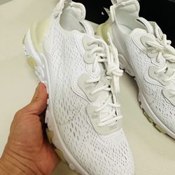Nike React Vision White Light Smoke Grey Cd4373-101 Mens Size 8.5