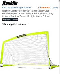 Soccer goalie net