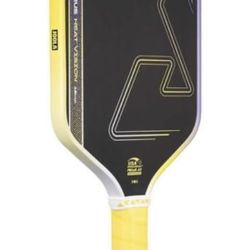 JOOLA Perseus Heat Vision 16mm Pickleball Paddle - Textured Carbon Fiber Surface for Spin - SK Film for Reduced Vibration - USAP Approved - NFC Chip E