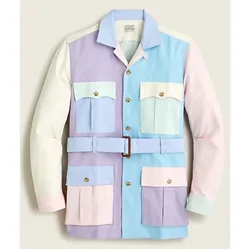 J.Crew Heavyweight safari shirt in Portuguese cotton