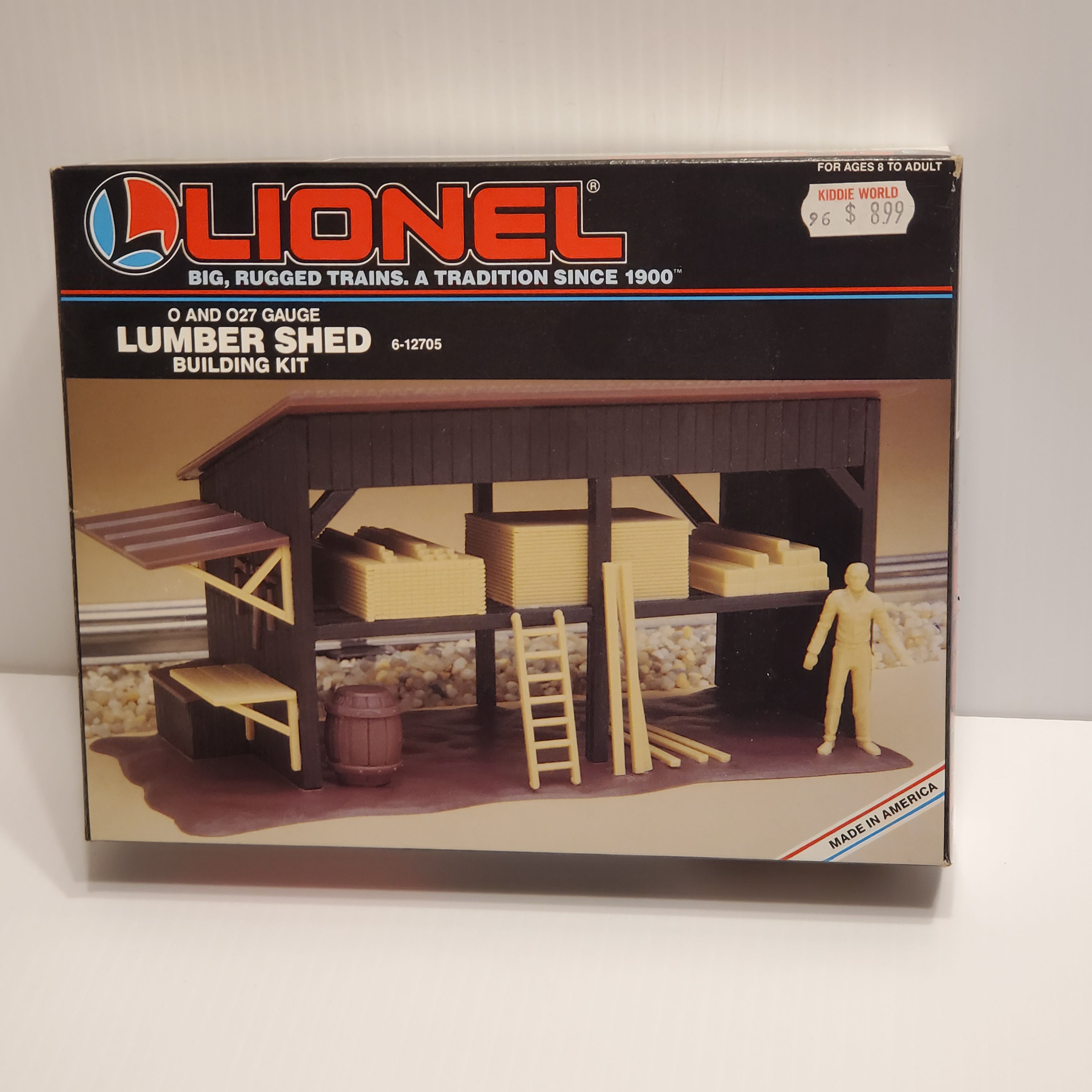 Lionel Lumbershed 6-12705 building kit. New, never been used. Made and Litho in USA. @1994