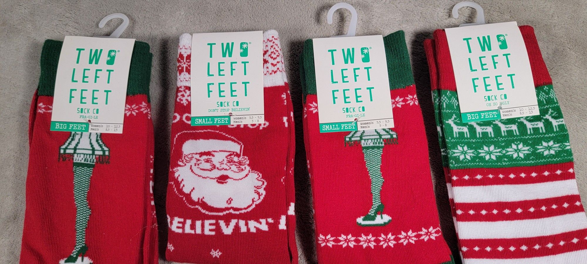 Holiday Sock Bundle – 4 Pairs for $10 (Normally $60 Total!)
