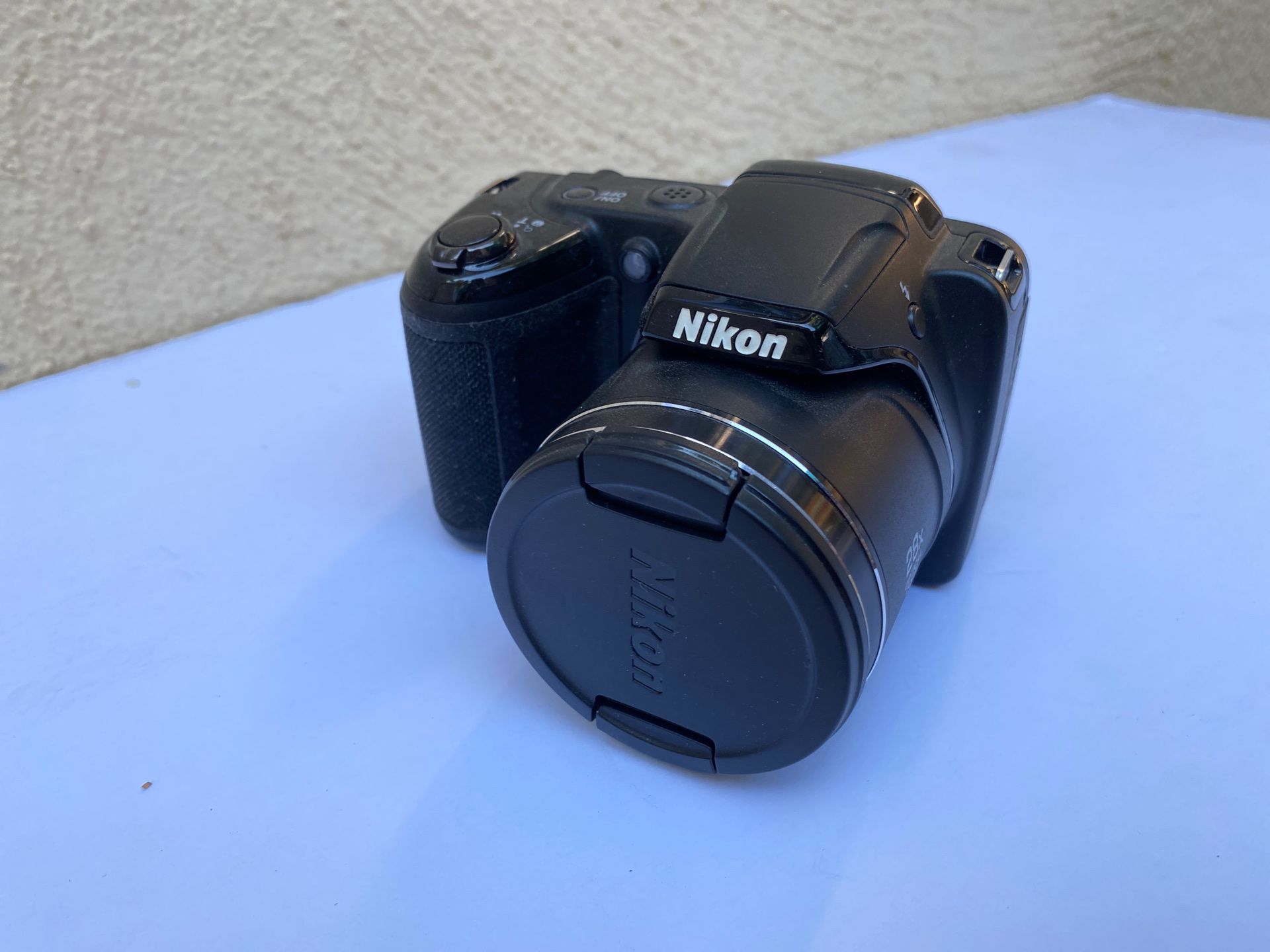 Nikon Coolpix L340 Compact Digital Camera Black - Main Image