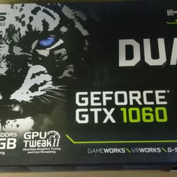 Asus Nvidia GTX 1060 Graphics Card
