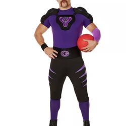 Adult Purple Cobra Uniform Costume - Dodgeball