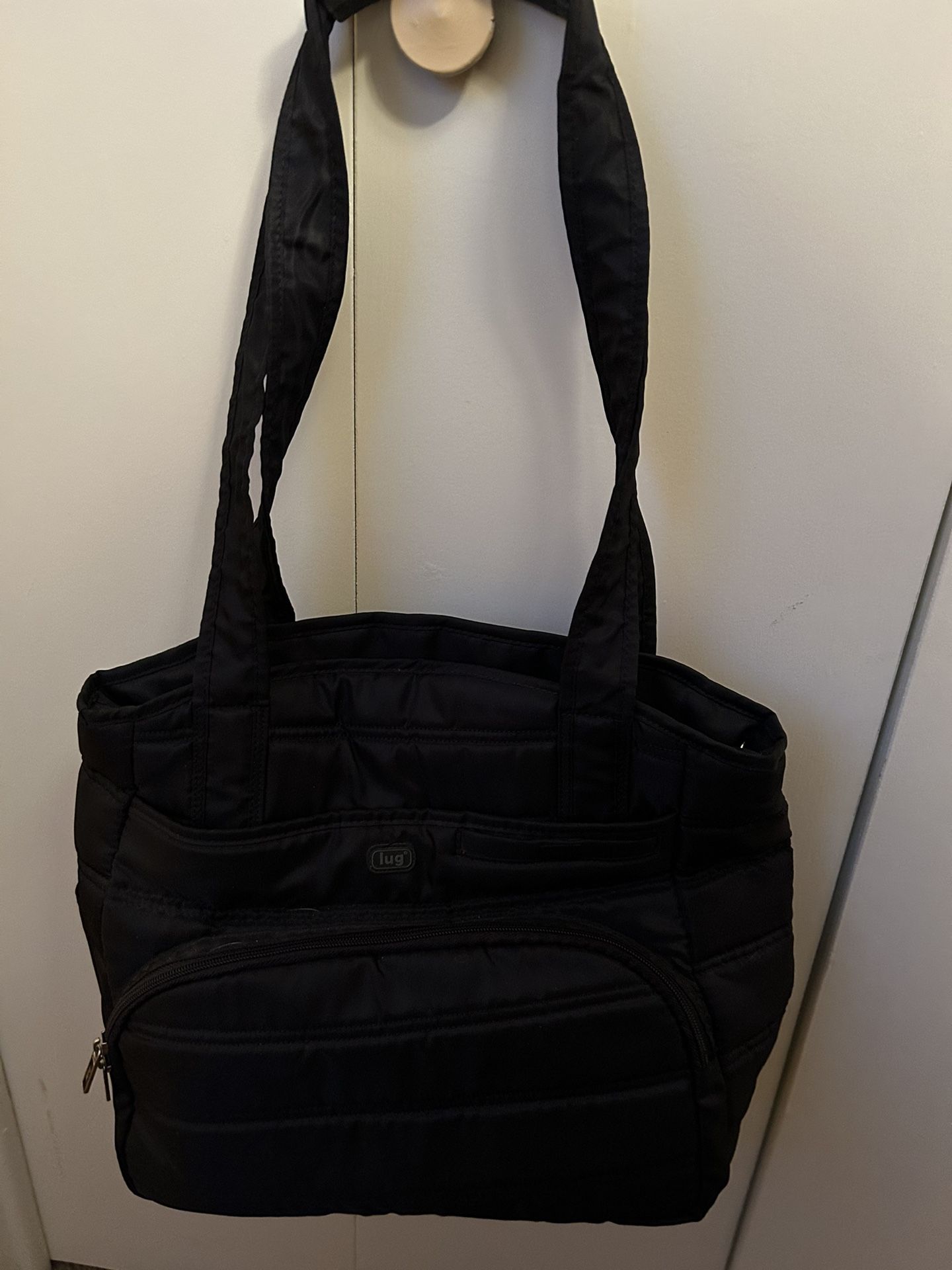 Black Lug Tote