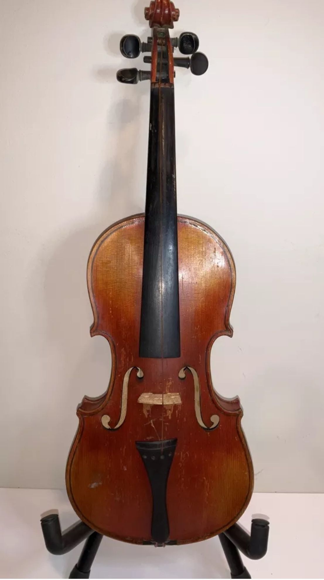 Antique Rare Violin Stradivarius Germany? Repair Project 7/8 22”
