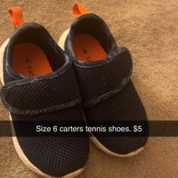 Size 6 Carter’s Tennis Shoes 