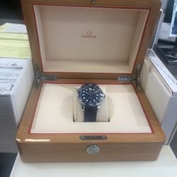 OMEGA Seamaster Diver 210.30.42.20.03.001 Blue Stainless 42mm BOX PAPER