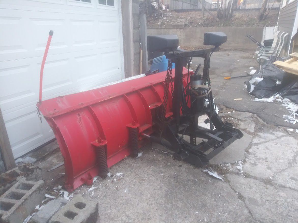 8' Fisher Plow