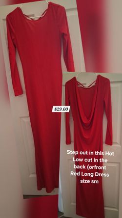 Nice Long Red Dress