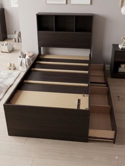 Twin Size Bedframe with 2 Drawers