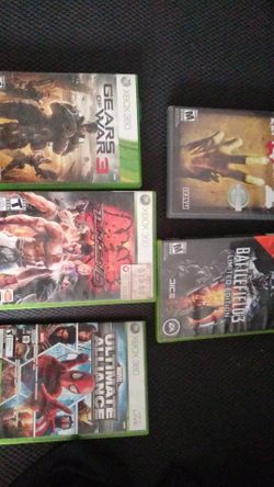 6 XBOX 360 games