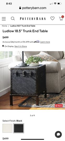 Ludlow 18.5" Trunk End Table