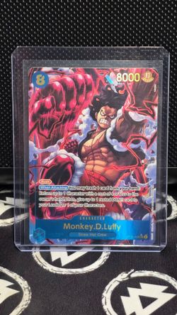 Monkey D. Luffy (Alt Art) OP11-118 SEC A Fist of Divine Speed ONE PIECE English