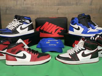 🔥 Jordan 1 🔥 Chicago toe, Bloodline, Royal toe, Og High Game Royals
