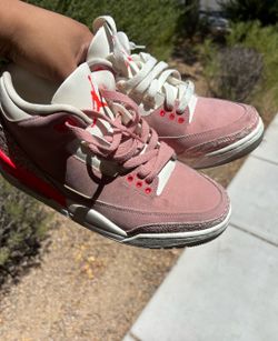 Jordan 3 Rust Pink 8 1/2 W