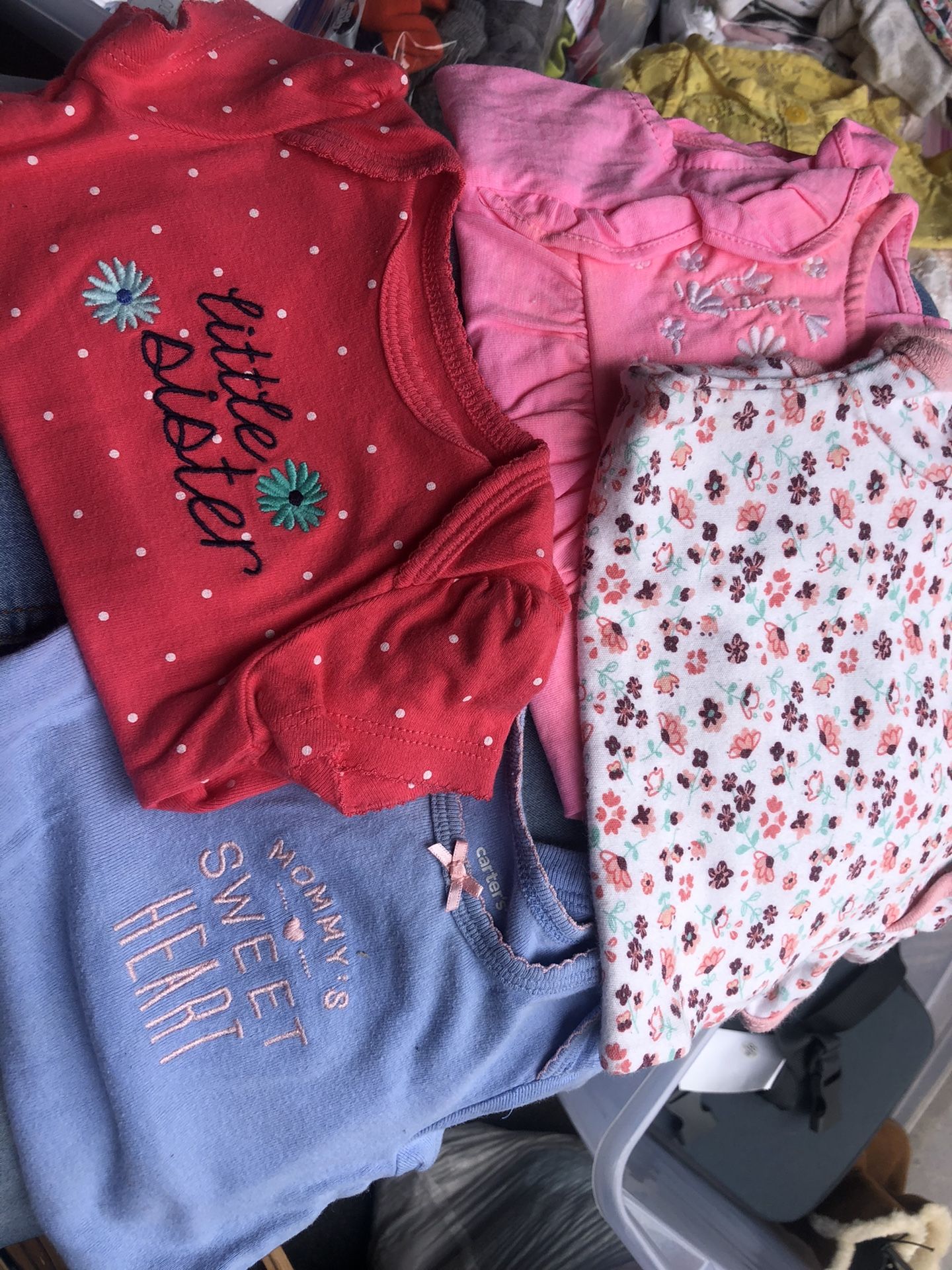 7 baby girl onesies