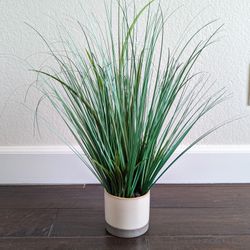Artificial Potted Grass Plant