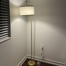 Gold Floor Lamp 