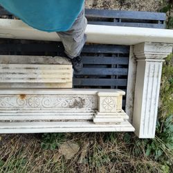 Marble Fireplace Mantle