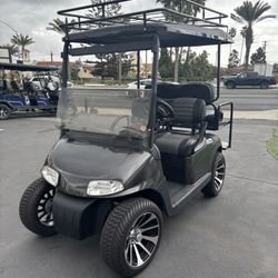2015 E-Z-GO RXV 4-Passenger Non-Lifted 48-Volt Street Legal Golf Cart