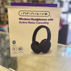 Infinitive Wireless Headphones Active Noise Cancelling