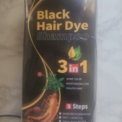 Black Hair Dye Shampoo 
